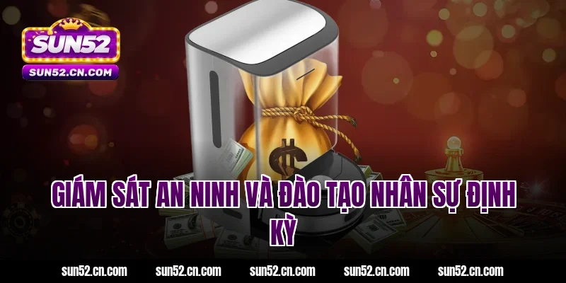 Giám sát an ninh và đào tạo nhân sự định kỳ